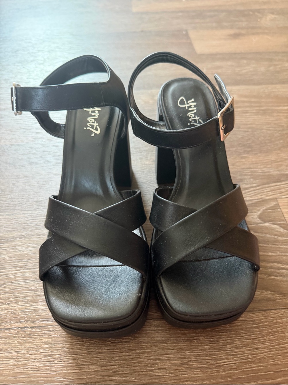 YNOT Chunky Platform Sandals Size 6.5